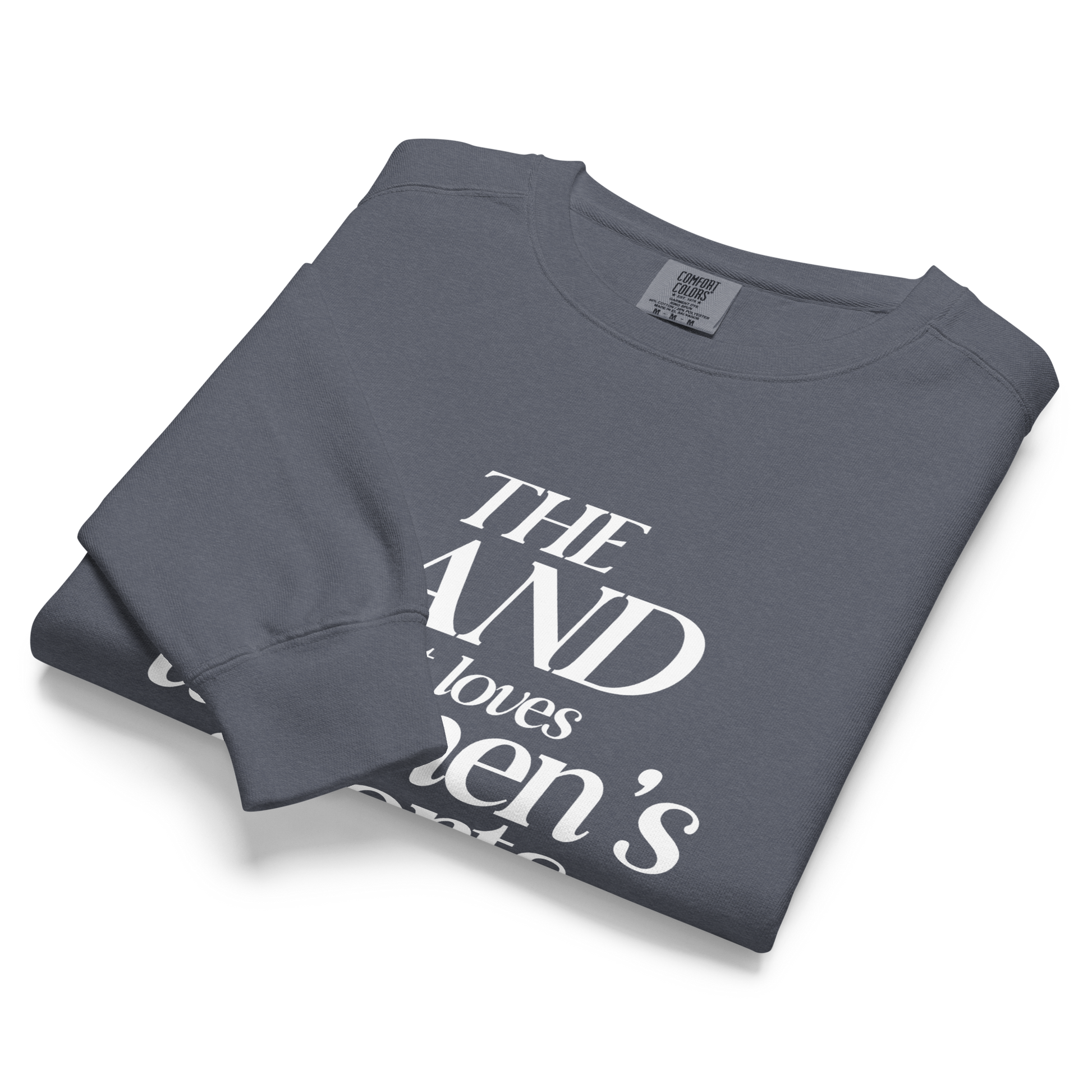 The Land That Loves Women's Sports Crewneck