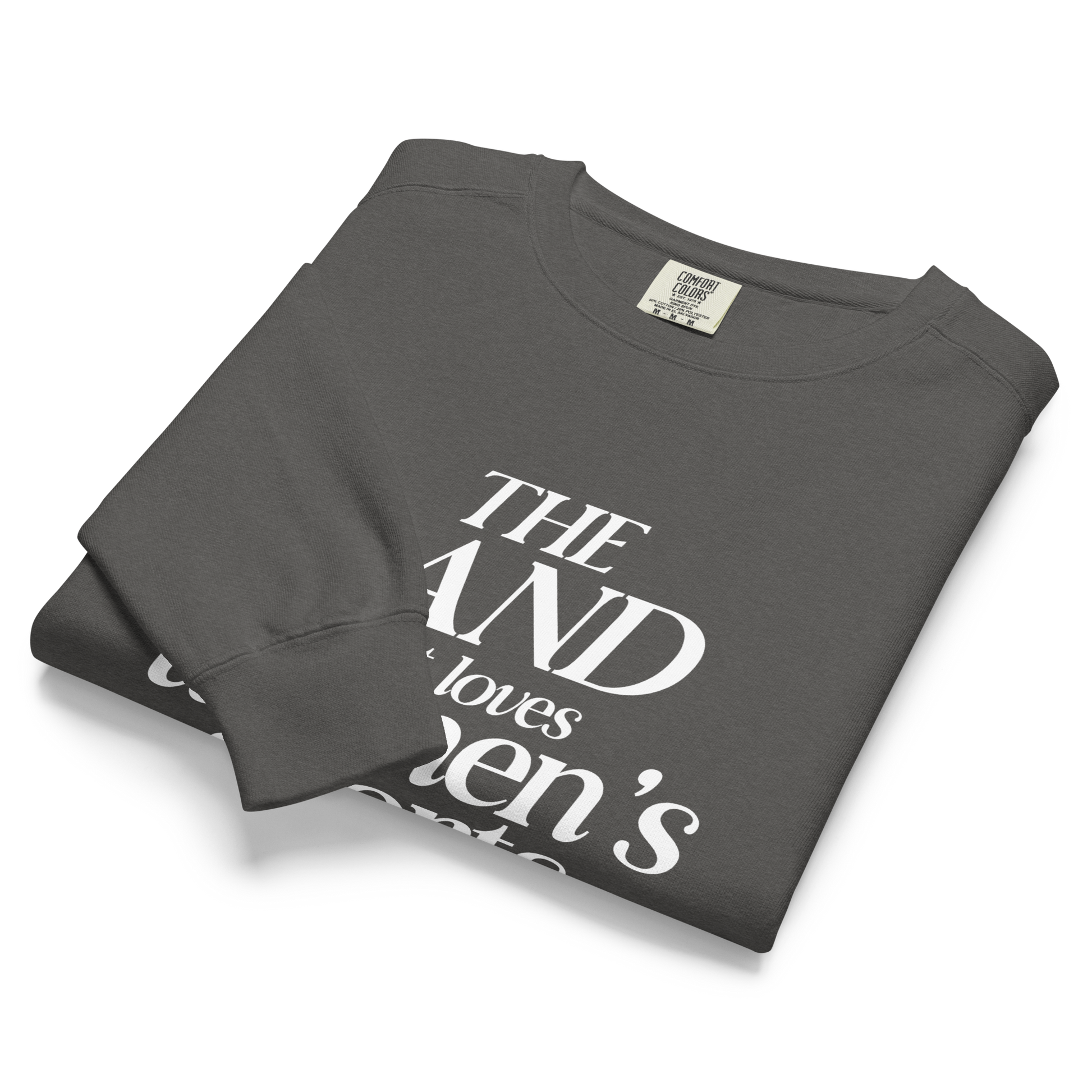 The Land That Loves Women's Sports Crewneck